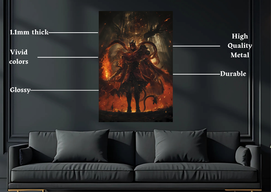 Elden Ring Messmer Metal Poster-Gaming Wall Decor