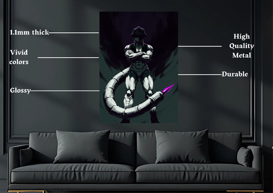 HxH Meruem Metal Poster-Anime Wall Decor