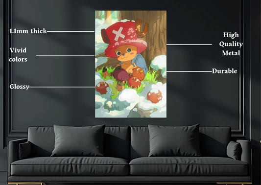 One Piece Chopper Metal Poster-Anime l Wall art