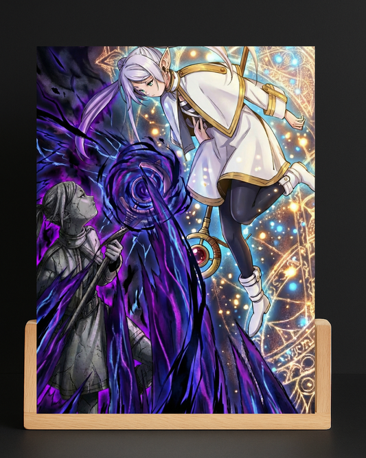 Frieren Duality LED Nightlight-Anime Desk Decor