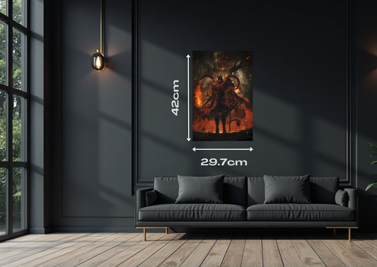 Elden Ring Messmer Metal Poster-Gaming Wall Decor