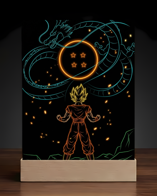 Goku LED Nightlight-Anime Desk Decor
