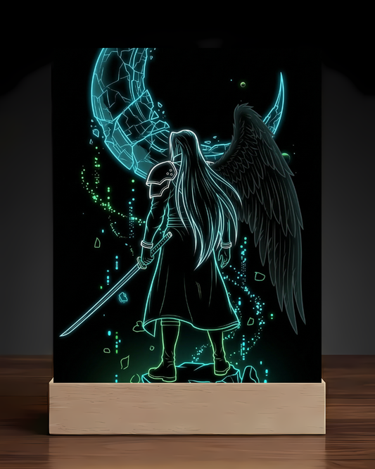 Sephiroth LED Nightlight-Anime Desk Decor