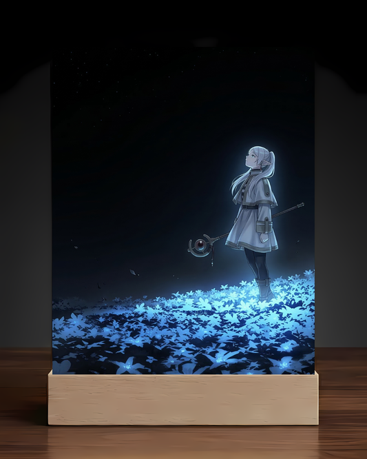 Frieren flowers LED Nightlight-Anime Desk Decor