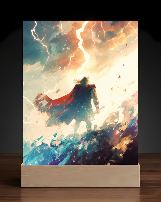 Avengers Thor LED Nightlight-Marvel Desk Decor
