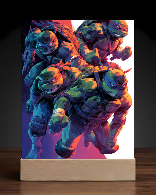 TMNT Acrylic LED Nightlight-Desk Decor