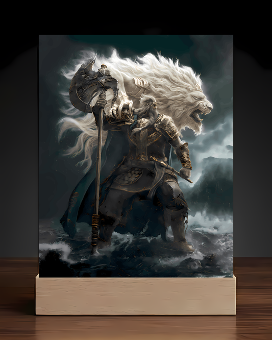 ELDEN RING Godfrey Acrylic LED Nightlight-Gaming Desk Decor