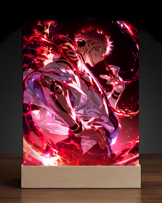 JJK Sukuna LED Nightlight-Anime Desk Decor