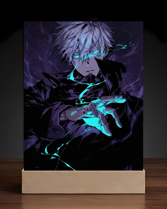 JJK Gojo Infinity LED Nightlight-Anime Desk Decor