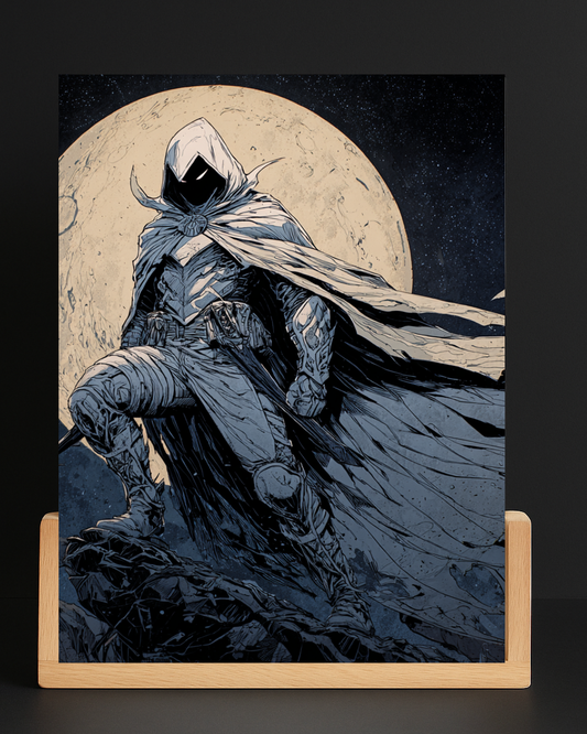 Moon Knight Acrylic LED Nightlight-Marvel Desk Decor