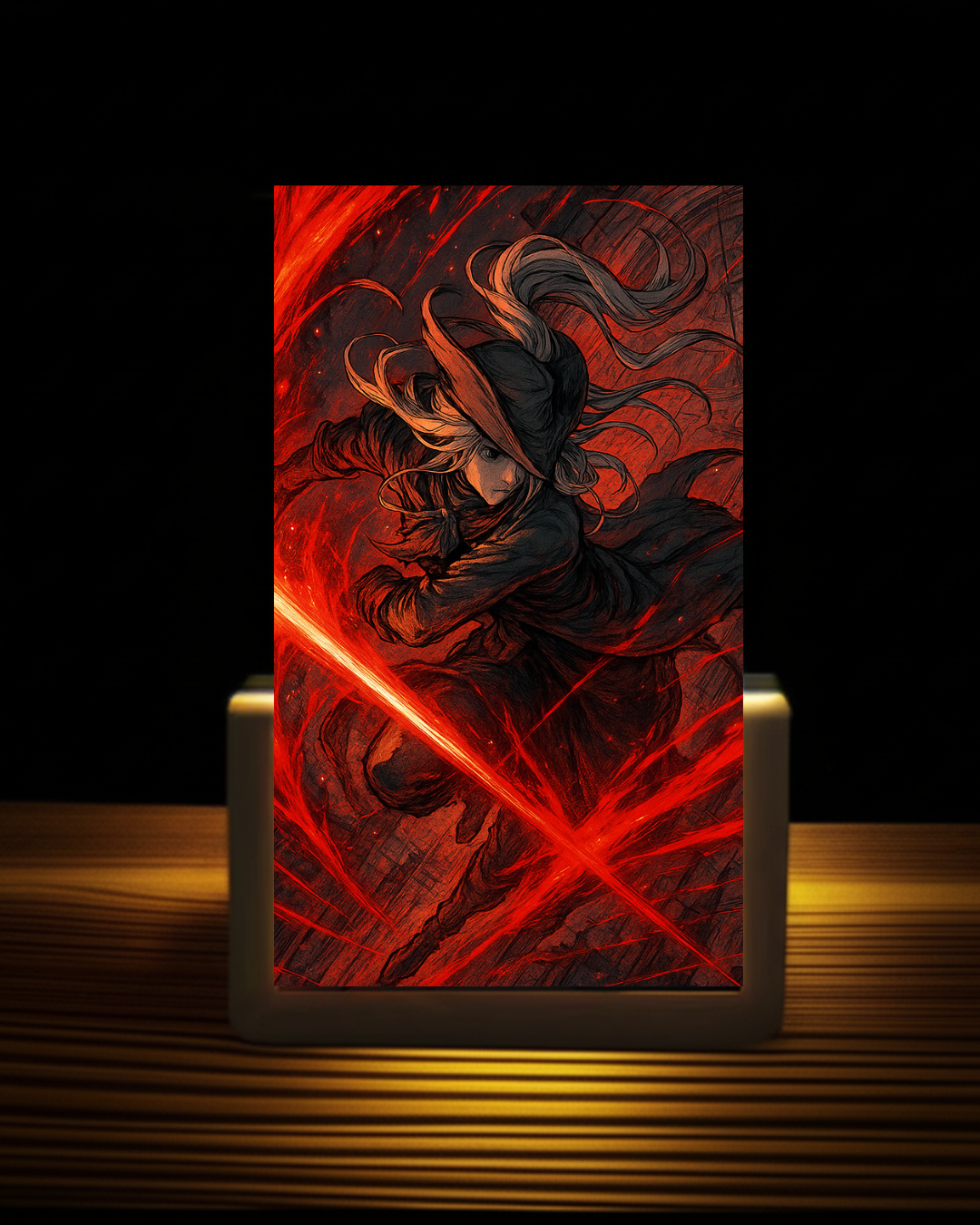 Lady Maria Acrylic Nightlight