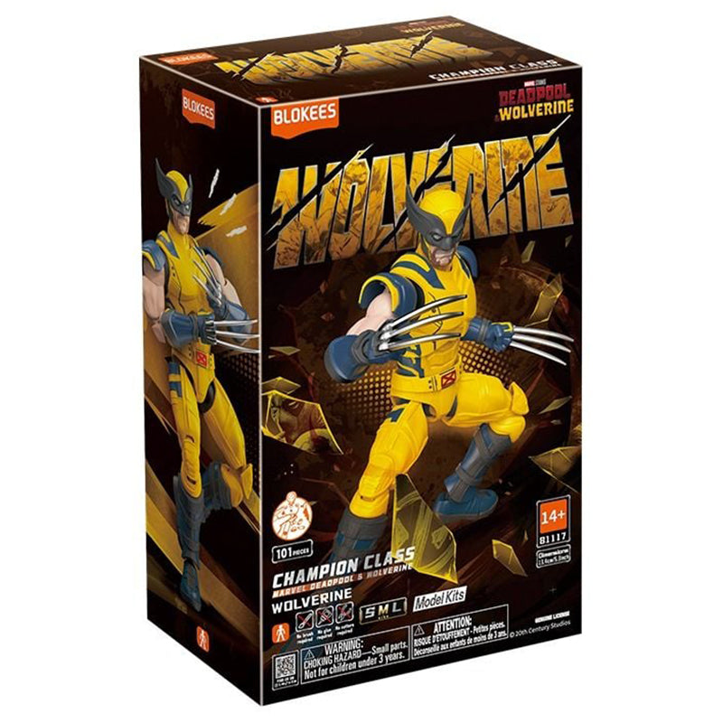 Blokees Model Kit Champion Class (CC-05) Wolverine - Marvel Infinity SAGA