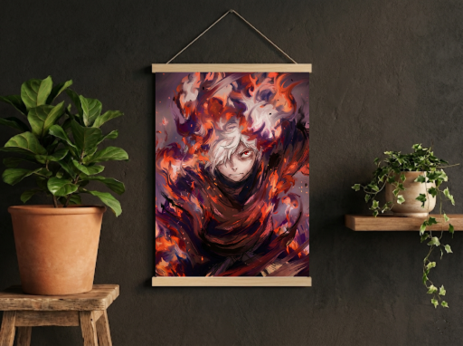 Hell's Paradise Gabimaru Scroll -Anime Wall Decor