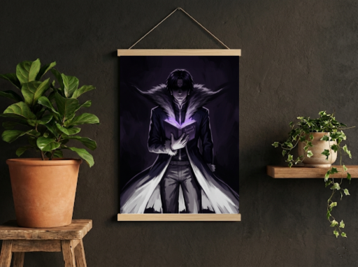 Hunter x Hunter Chrollo Scroll -Anime Wall Decor