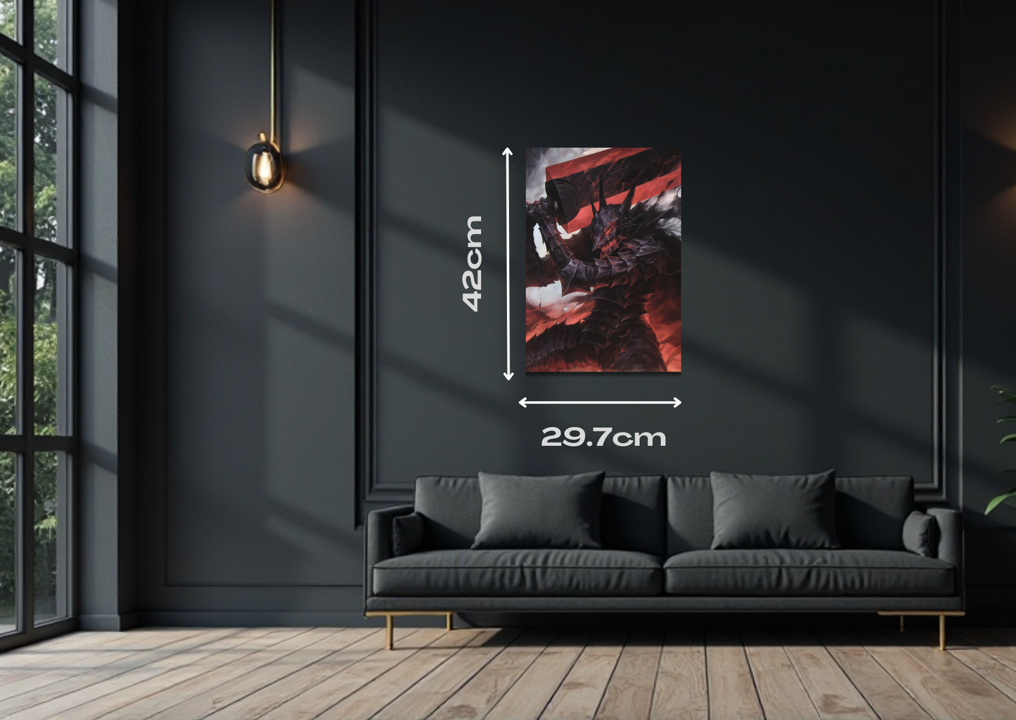 Guts Berserker Armor Metal Poster