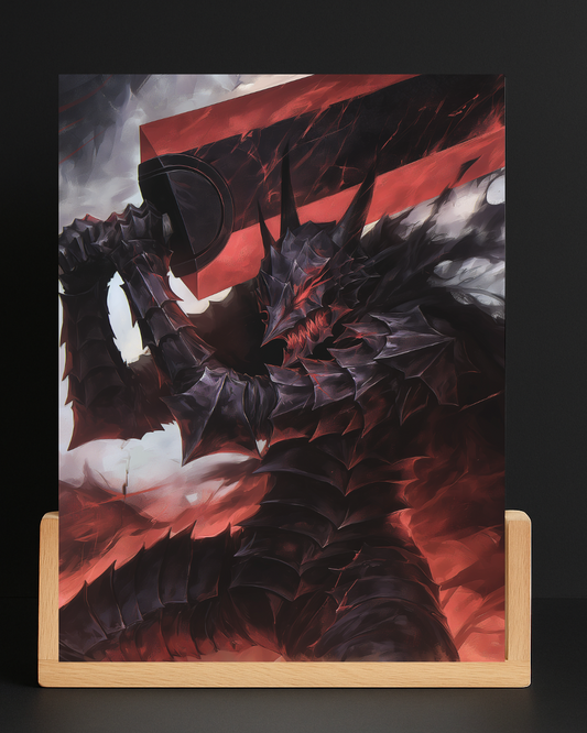 Berserker Armor Acrylic LED Nightlight-Anime Desk Decor