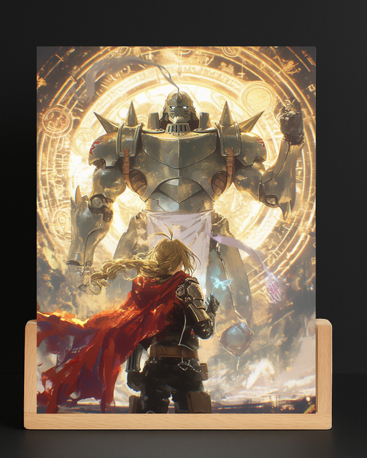 Fullmetal Alchemist Acrylic LED Nightlight-Anime Desk Decor