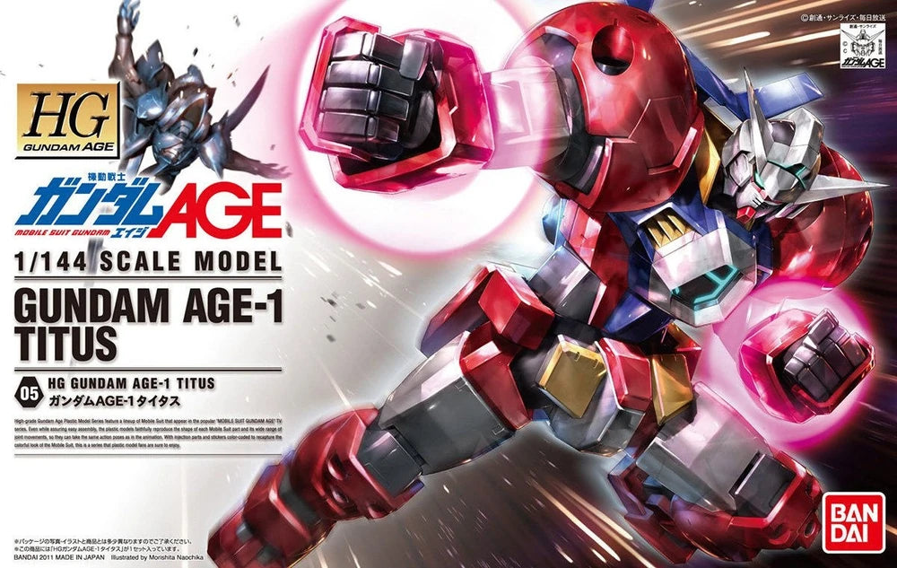 HG AGE #05 Gundam AGE-1 Titus