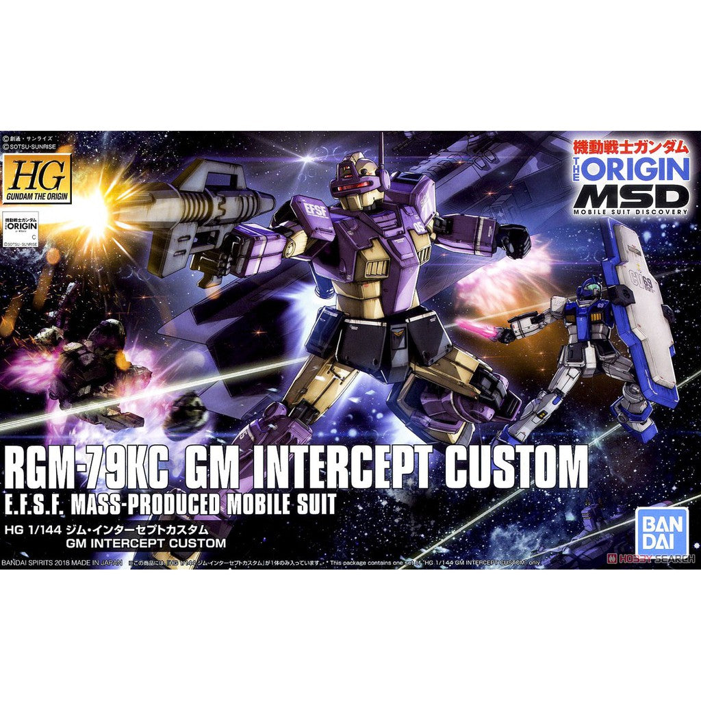HG Gundam The Origin #23 GM Interceptor Custom
