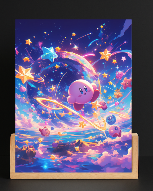 Kirby Acrylic LED Nightlight-Gaming Desk Decor