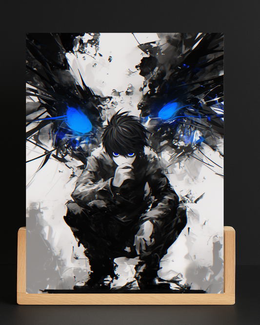 Death Note L Acrylic LED Nightlight-Anime Desk Decor