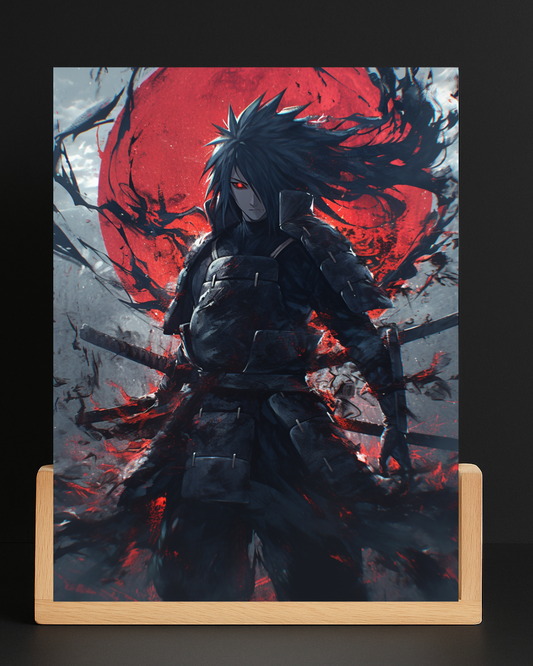 Naruto Madara Acrylic LED Nightlight-Anime Desk Decor