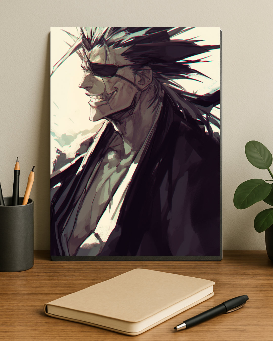 Zaraki Kenpachi Metal Poster