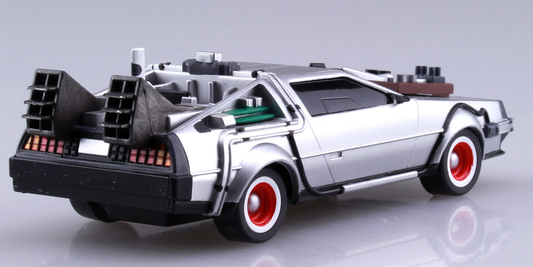 Back to the Future Part III - Pull-Back DeLorean & Railroad Wheels