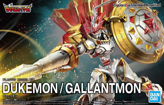 Figure-rise Standard Digimon Amplified Gallantmon/ Dukemon (Digimon)