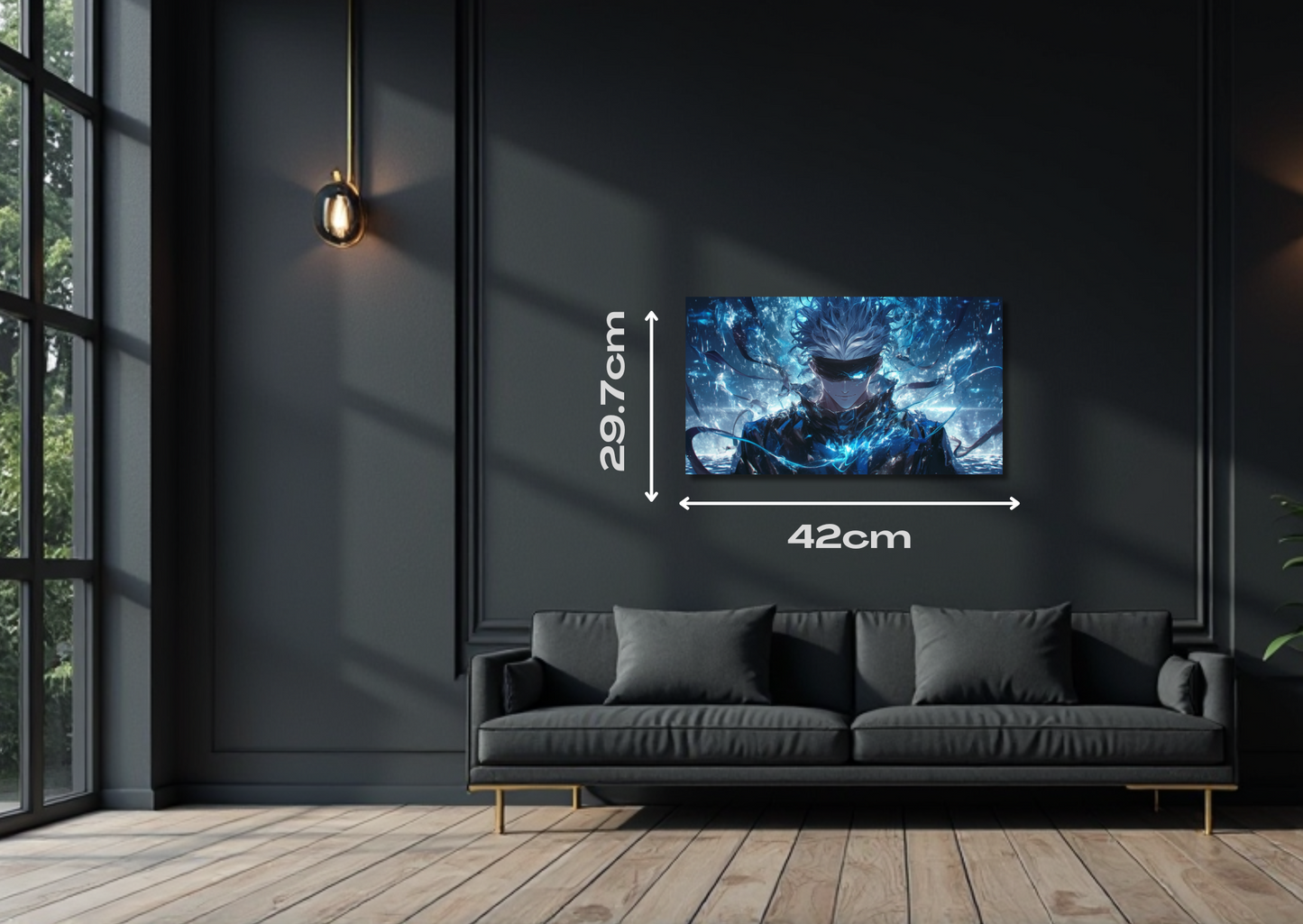 Gojo HP Metal Poster