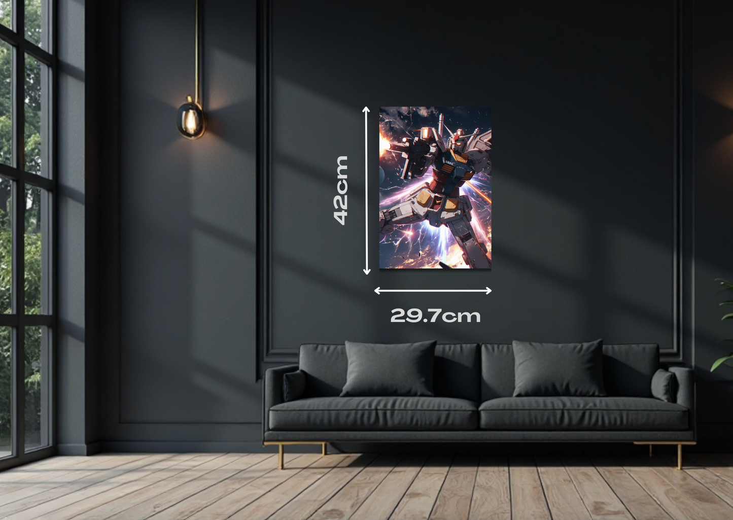 Gundam Rx Metal Poster