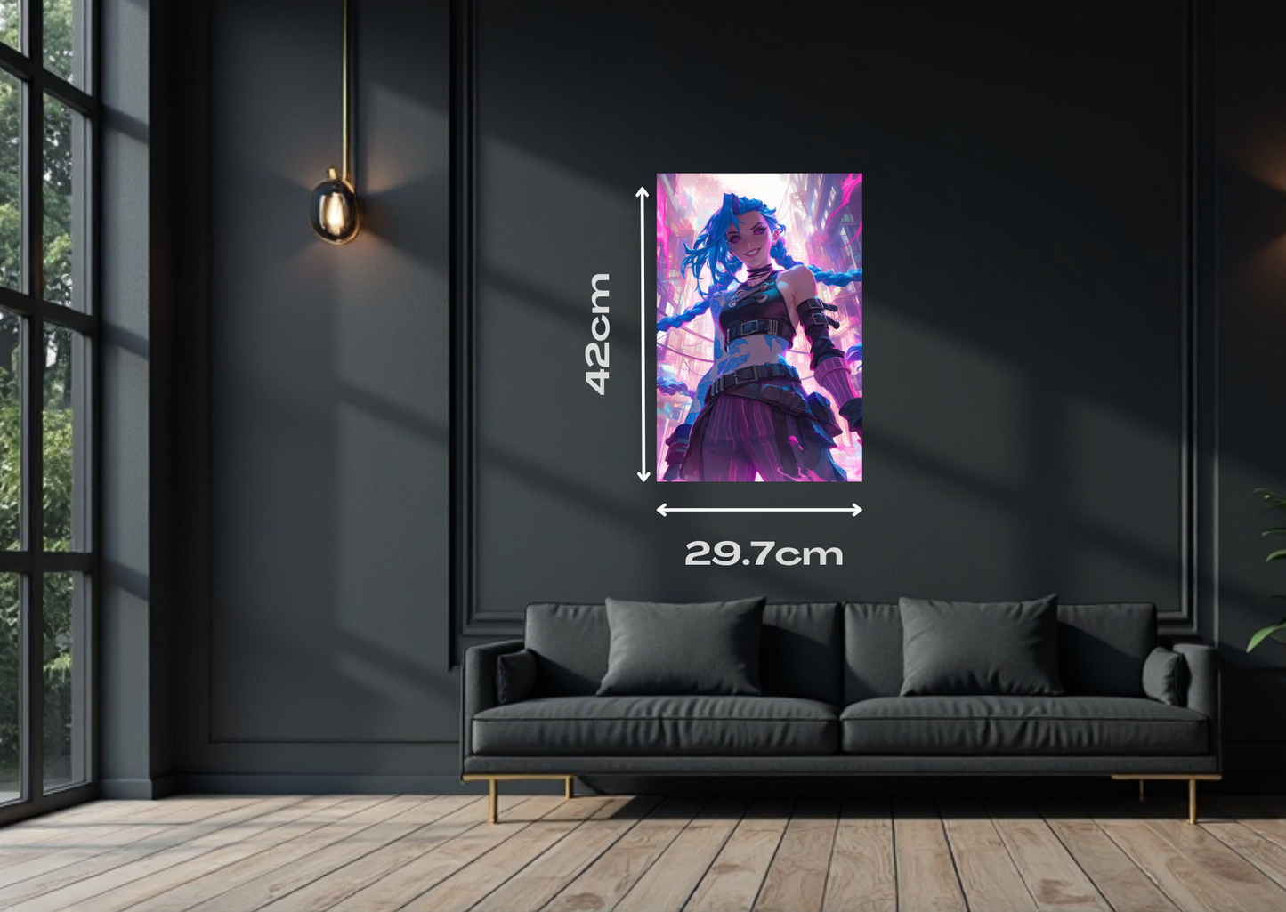 Jinxs Cyber Metal Poster