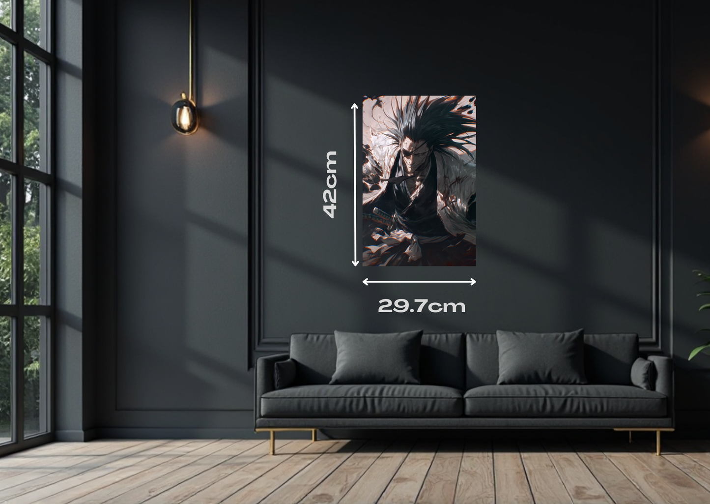 Zaraki Metal Poster
