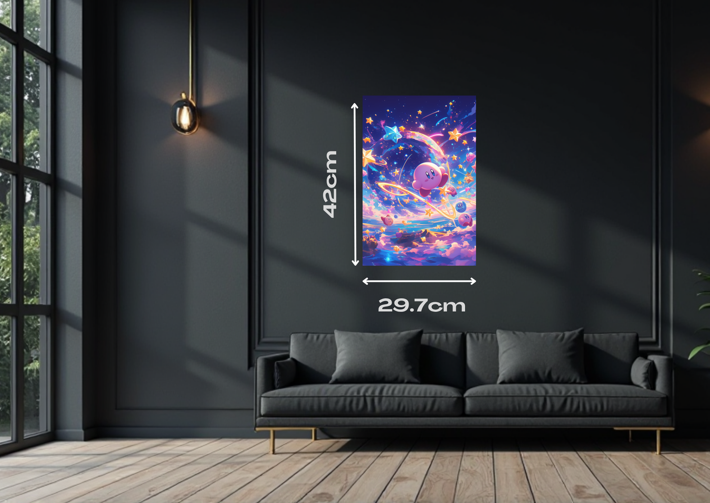 Kirby Metal Poster