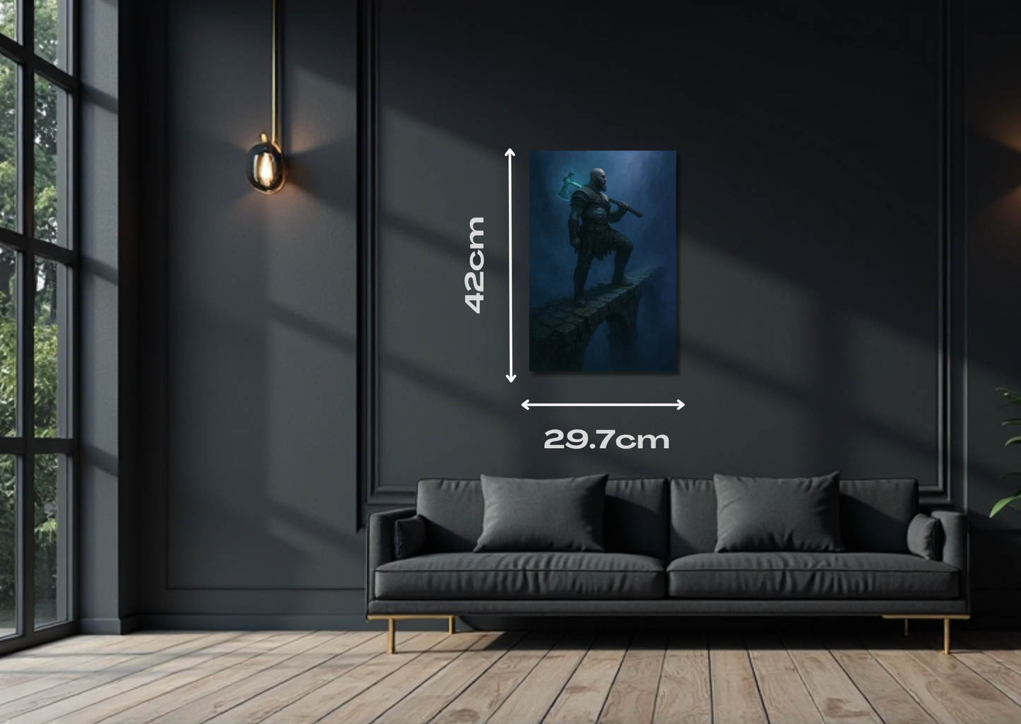 Kratos Metal Poster