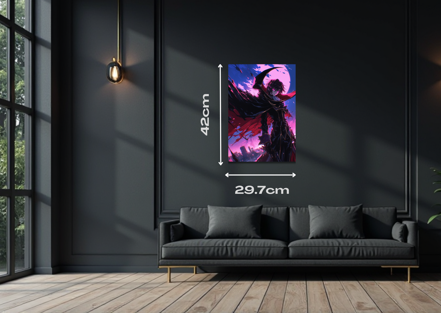 Lelouch moon Metal Poster