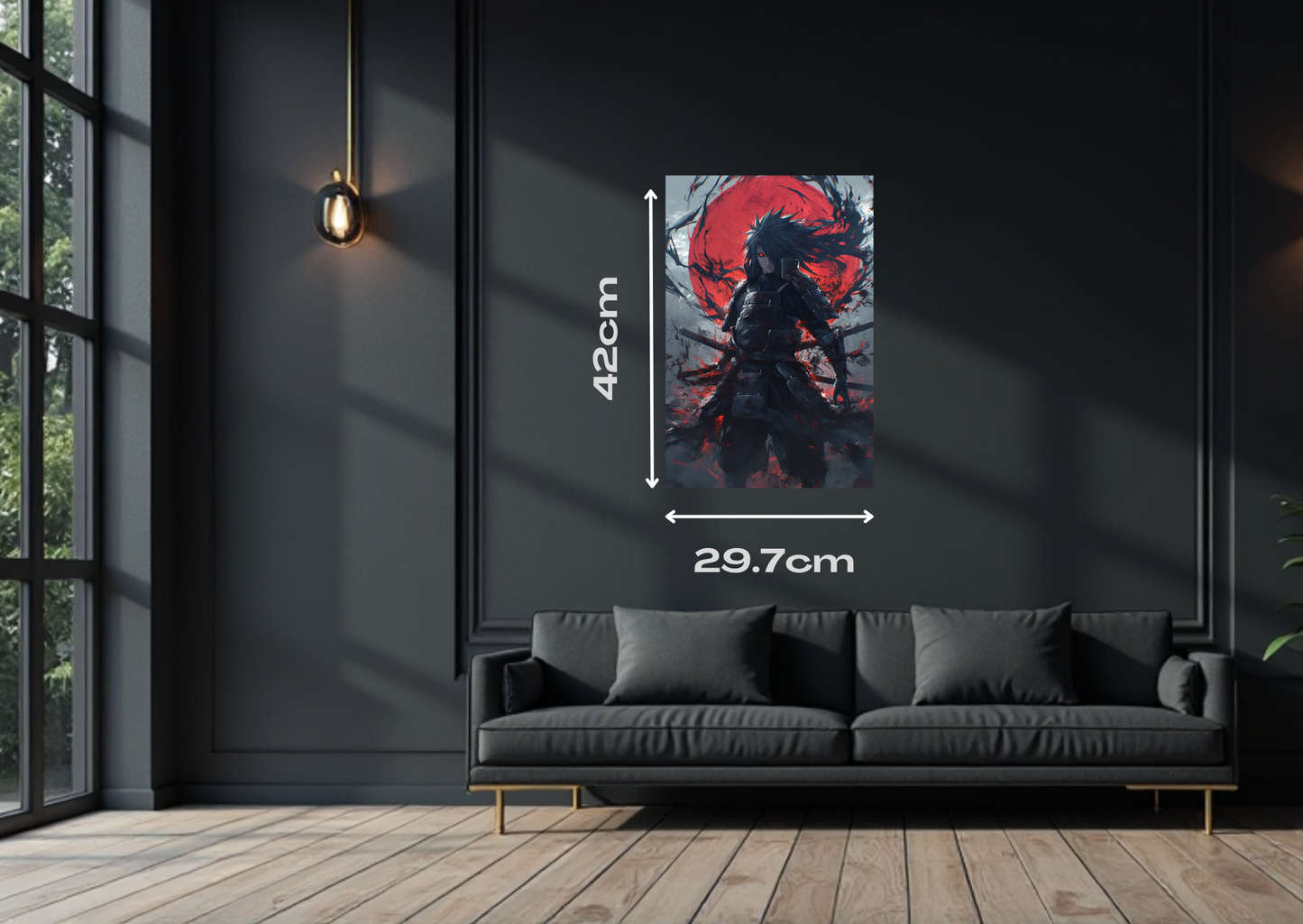 Naruto Madara Metal Poster