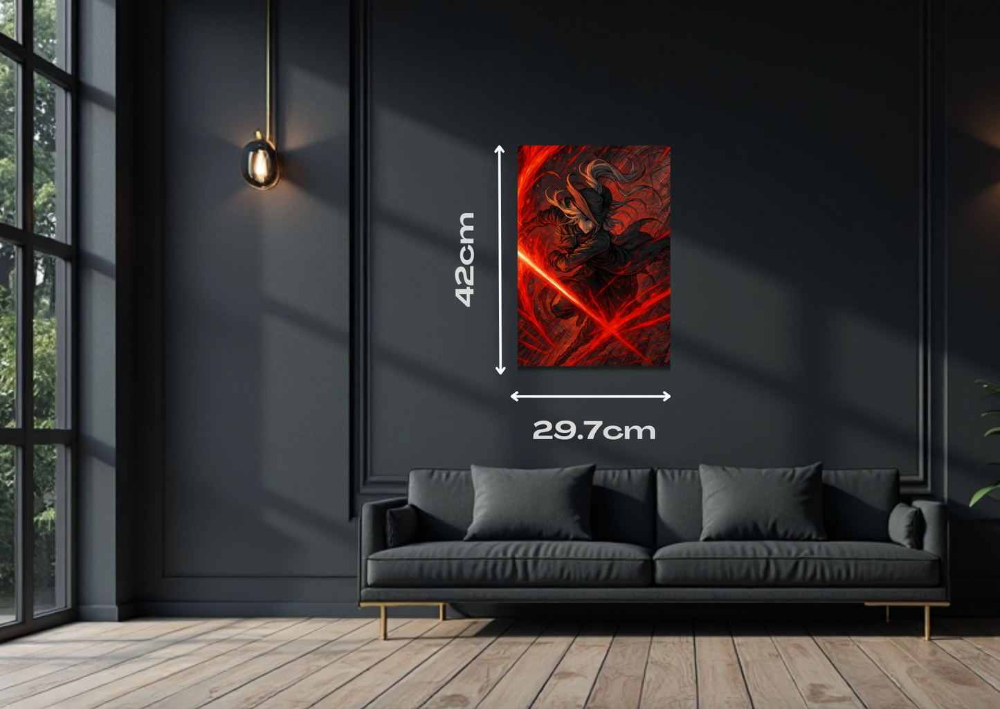 Lady Maria Metal Poster