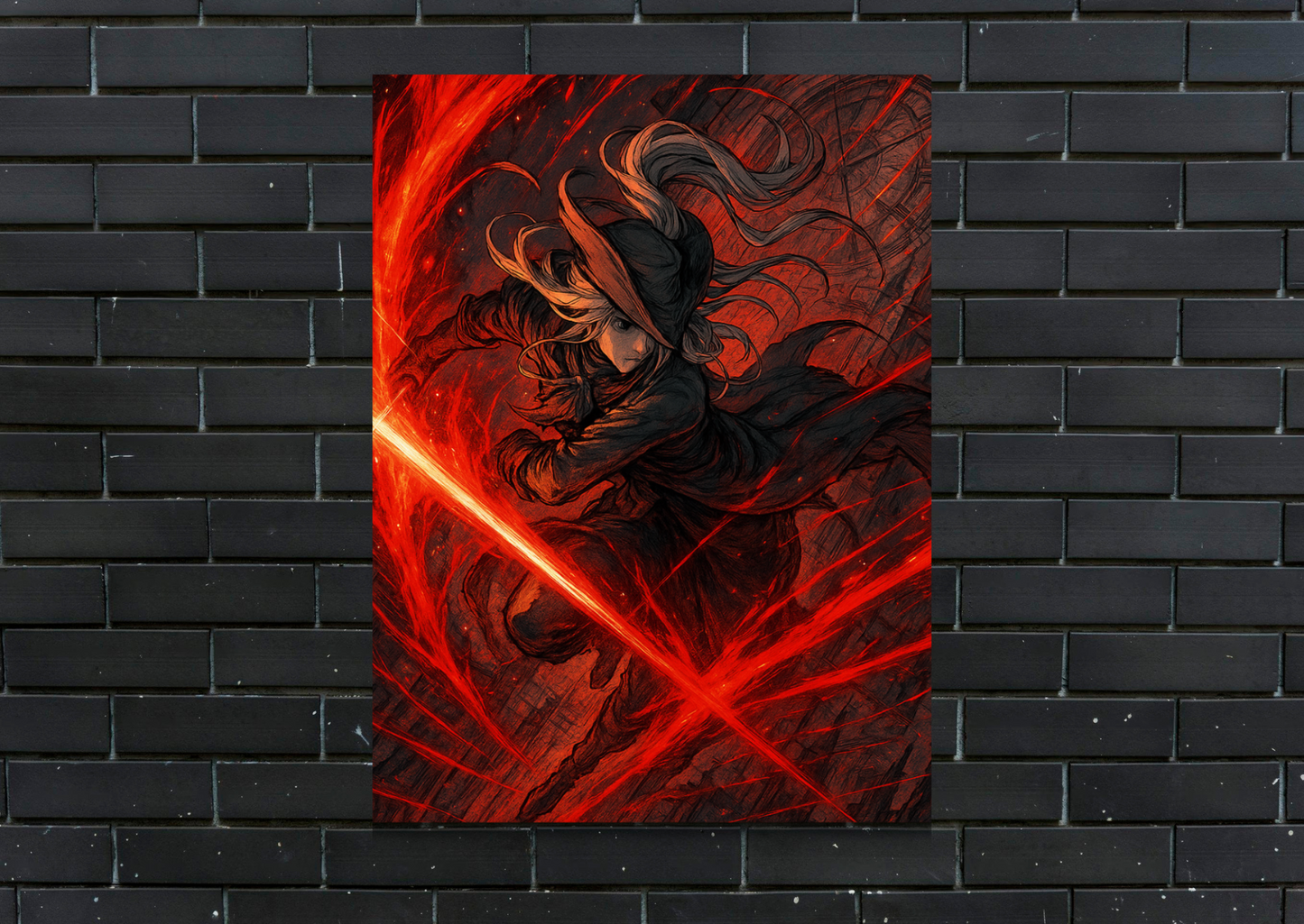 Lady Maria Metal Poster
