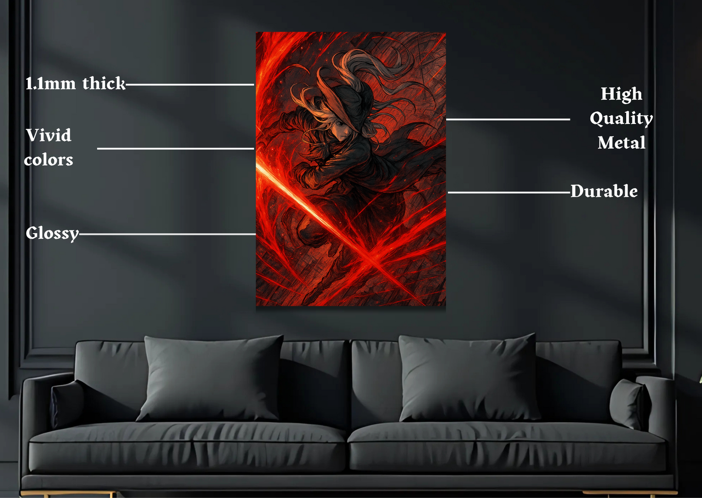 Lady Maria Metal Poster