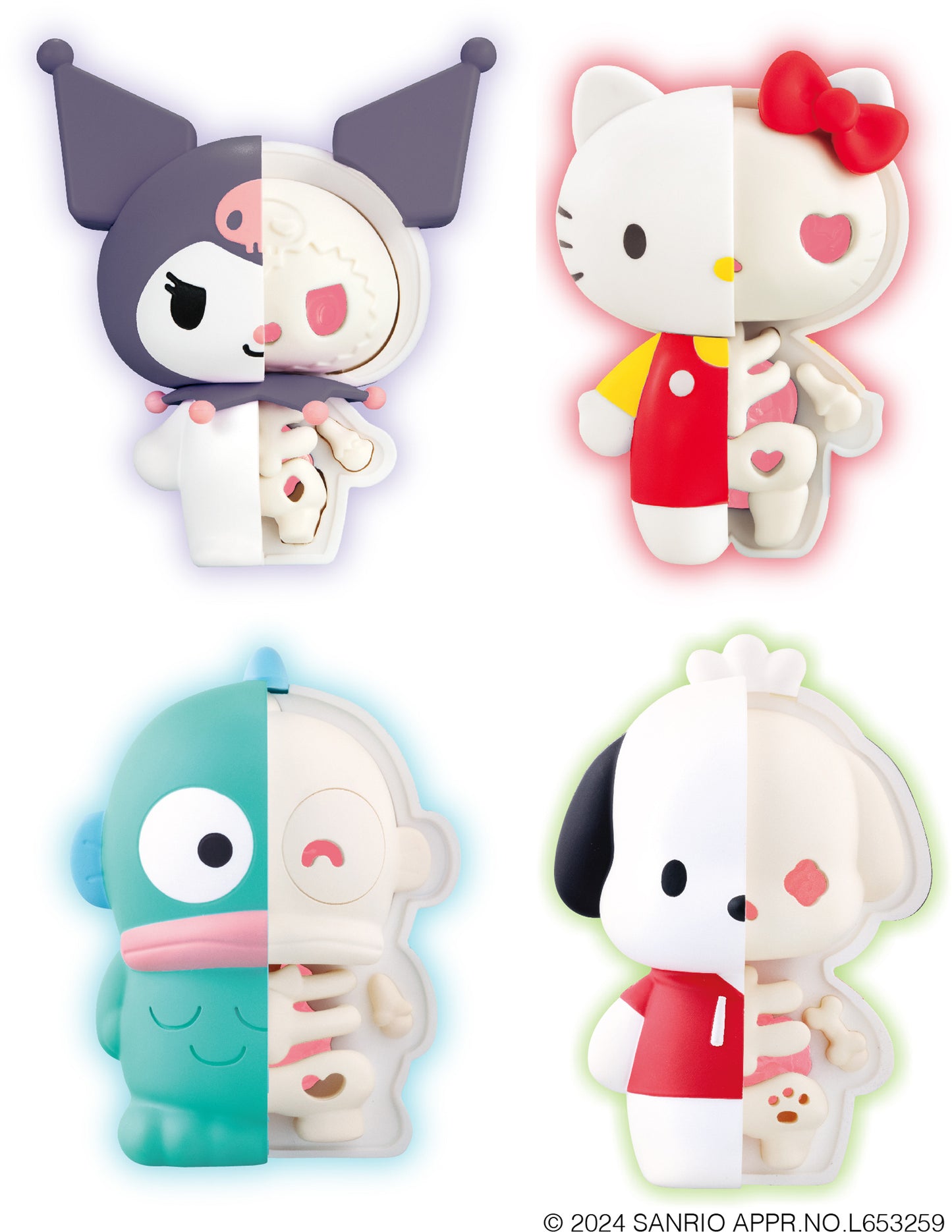 KAITAI Puzzle FANTASY Sanrio Characters Pure Pink Mix: 1Box (4pcs)