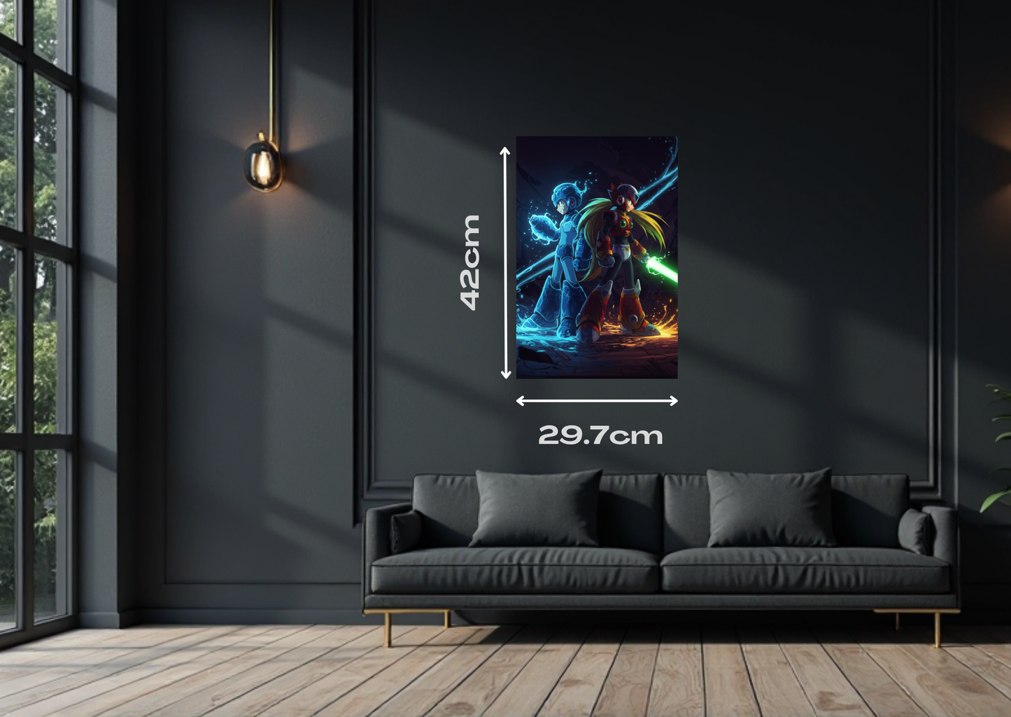 Megaman and Zero Metal Poster
