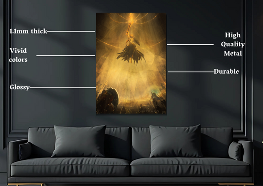 ELDEN RING Radagon Metal Poster-Gaming Wall Decor