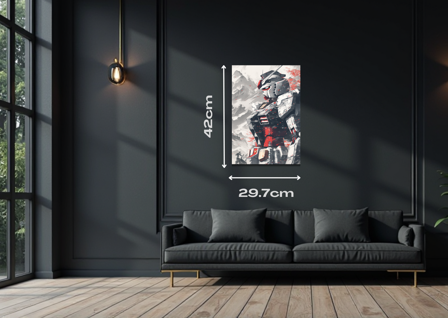 Gundam Rx Japanese Metal Poster