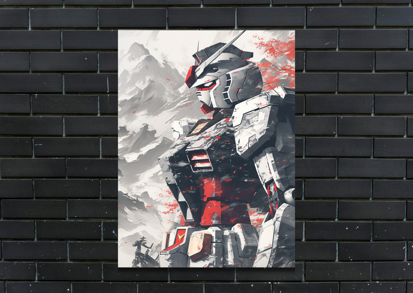 Gundam Rx Japanese Metal Poster