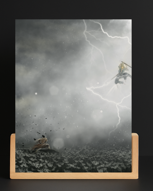 Sekiro Final Battle Acrylic LED Nightlight-Gaming Desk Decor