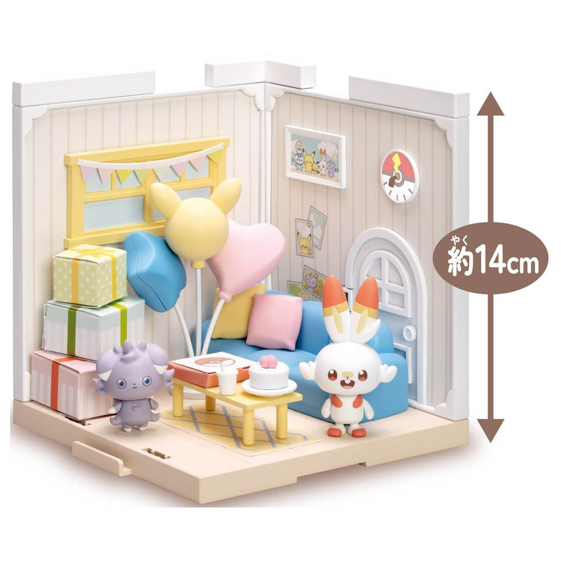 Pokemon Poke Peace House Lounge Scorbunny & Espurr