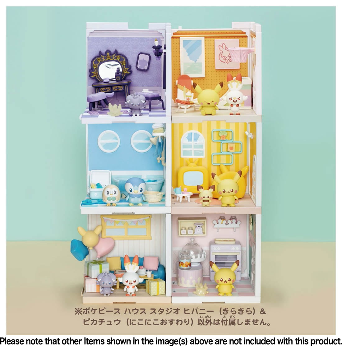 Pokemon Poke Peace House Studio Scorbunny & Pikachu
