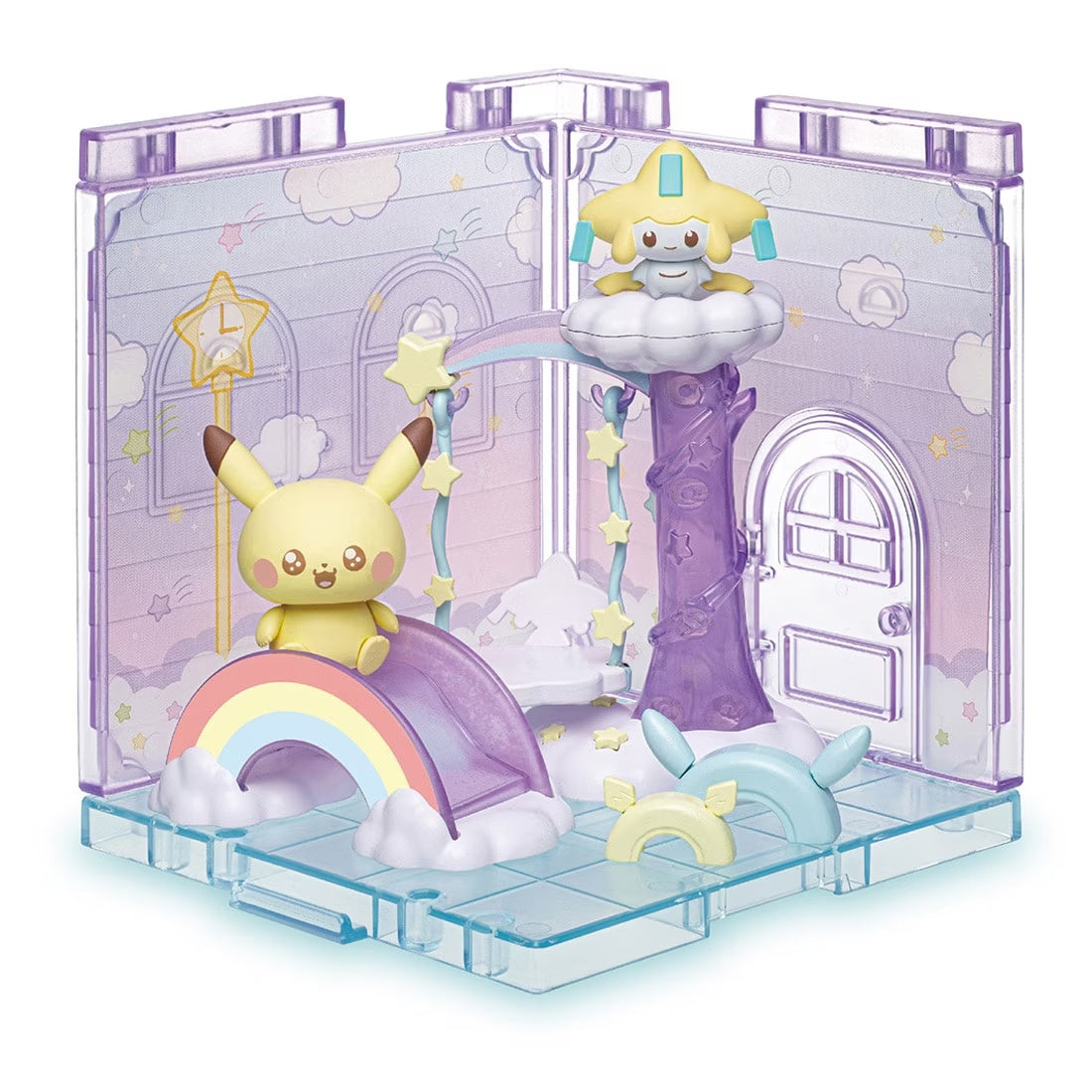Pokemon Poke Peace House Starry Sky Park Pikachu & Jirachi