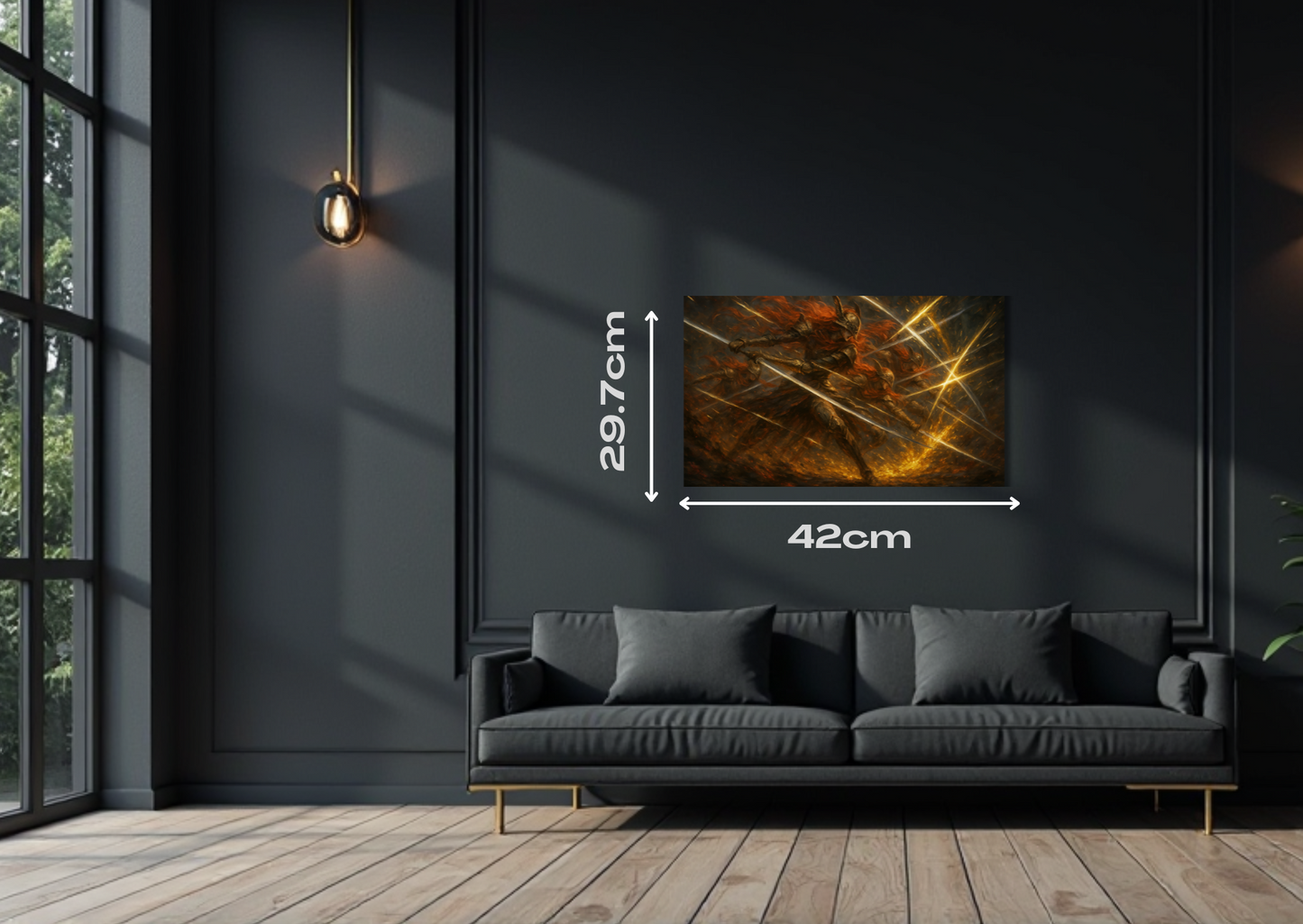 Malenia Waterfowl Metal Poster